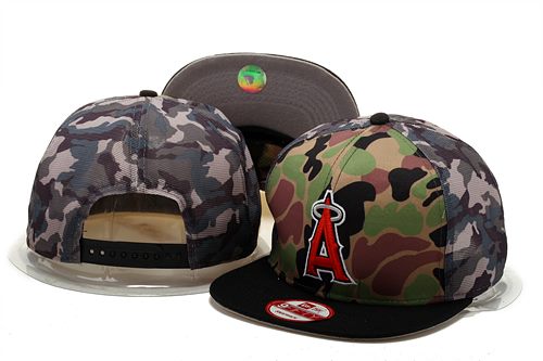 MLB Los Angeles Angels NE Snapback Hat #25
